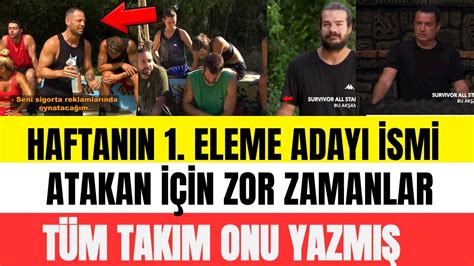 SURVİVOR ALLSTARDA HAFTANIN 1 ELEME ADAYI OLAN İSİM RESMEN ÇILDIRDI