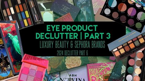 Eye Shadow Declutter Part 3 Palettes Liners Singles 2024