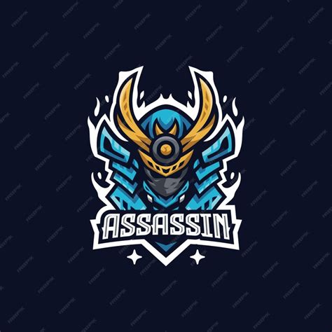 Premium Vector Assassin Esport Logo Design Template