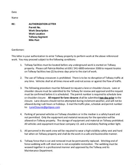 Work Permit Permission Request Letter Sample Sample