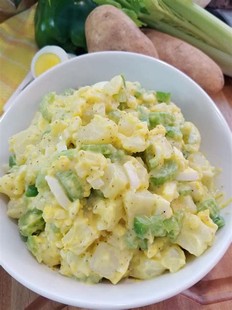 Potato Salad With Homemade Mayonnaise Jetts Kitchen