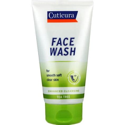 Cuticura Face Wash Enhanced Cleaning Tea Tree 150ml Med365