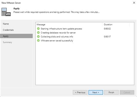 Step 4 Apply Settings User Guide For VMware VSphere