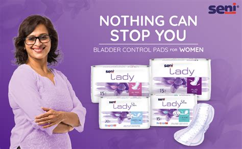 Seni Lady Bladder Control Pads Plus 15 Pieces Pack Of 3 Amazon In