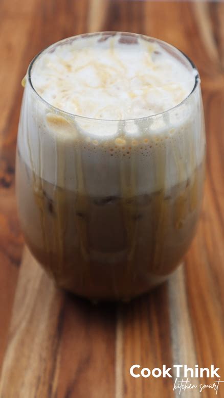 Easy Iced Caramel Latte CookThink