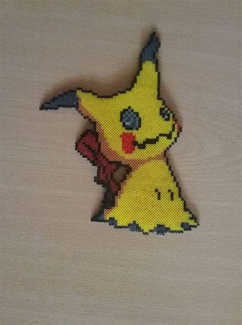 Mimikyu Perler Etsy Australia Perler Perler Bead Patterns Pixel Art