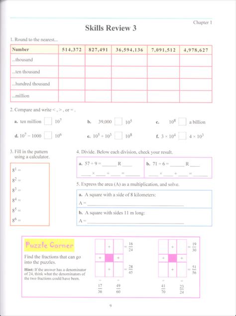 Math Mammoth Grade 6 Color Skills Review Workbook Taina Marie Miller 9781942715603