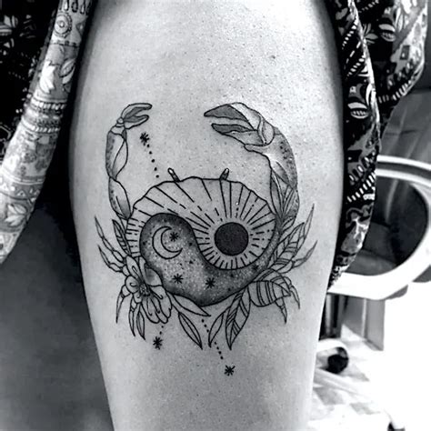 43 Unique Cancer Zodiac Tattoos With Meaning