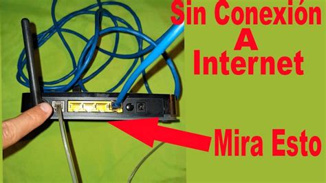 Qué hacer cuando el router no da Internet