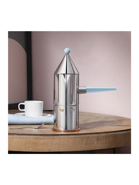 La Conica Manico Lungo Espresso Coffee Maker Alessi Atys