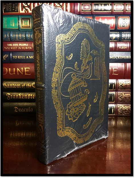 Rubyfruit Jungle Rita Mae Brown Signed New Easton Press Leather Bound