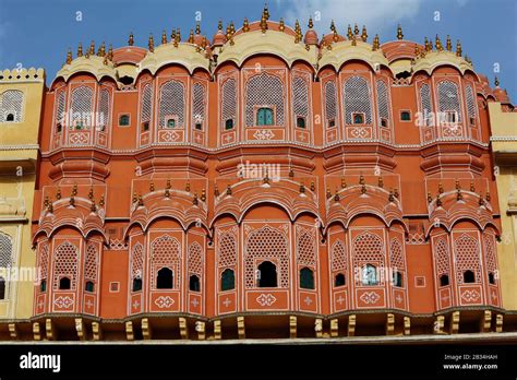 Palace Of The Winds Hawa Mahal Jaipur Rajasthan India Stock Photo