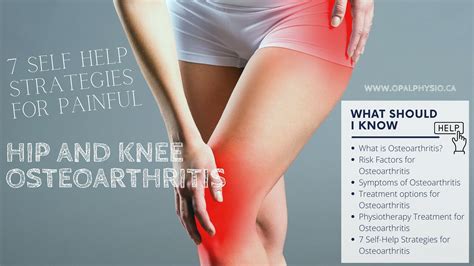 7 Self Help Strategies For Painful Hip And Knee Osteoarthritis