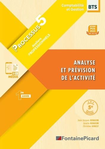 Analyse Et Pr Vision De L Activit Processus De Jean Jacques