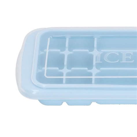 LEX Moule à glace Bac à glaons en silicone tout usage bleu avec