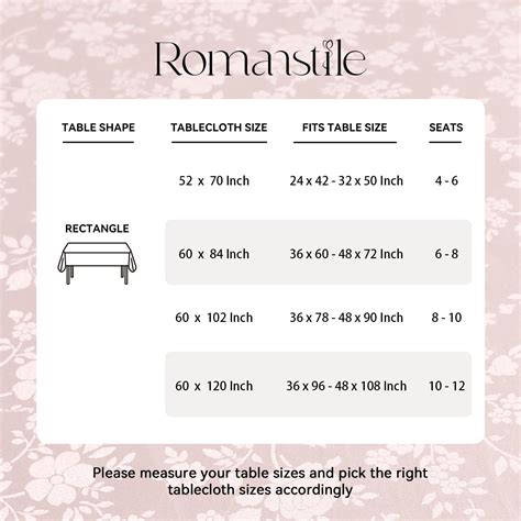 Romanstile Rectangle Vinyl Tablecloth Waterproof Heavy Duty Oil