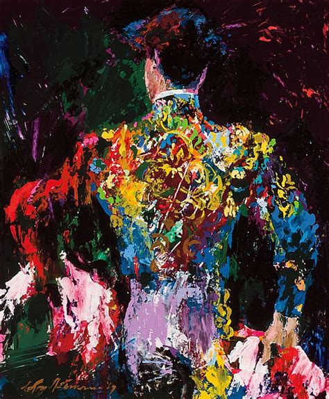 Lot LEROY NEIMAN American 1921 2012 Toreador Enamel And