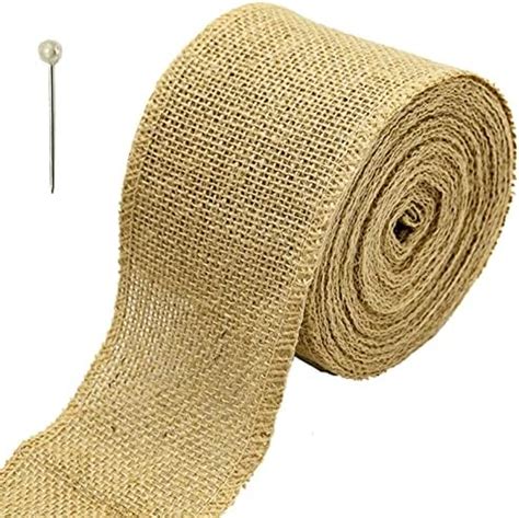 Ruban Jute Ruban Toile De Jute Rouleau De Jute Naturel Large Ruban