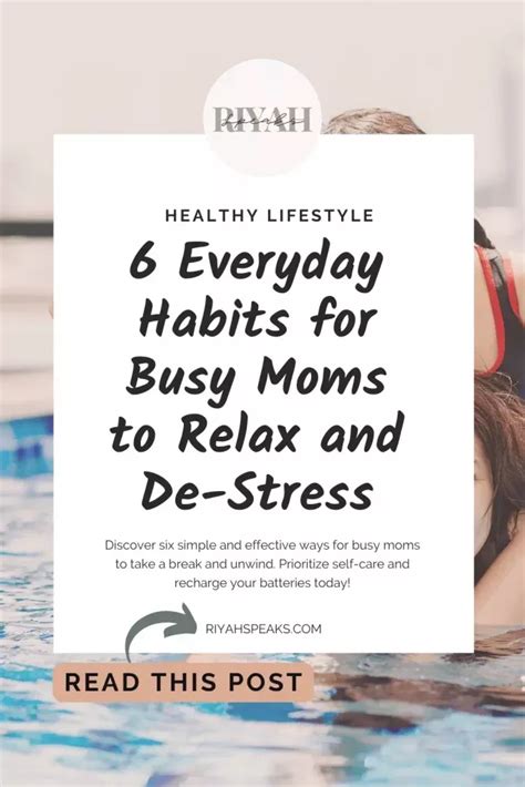 Self Care For Busy Moms To Relax After A Busy Day Artofit