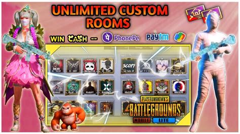 Unlimited Custom Room Pubg Lite Live 280 Bc Giveaway Youtube