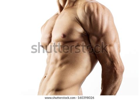 Half Naked Sexy Body Muscular Athletic Stock Photo Shutterstock