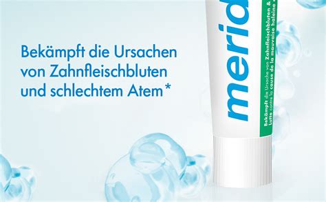 Meridol Zahnfleischschutz Frischer Atem Zahnpasta Zahncreme F R Ein