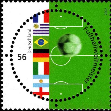 Stamp World Cup Football Champions Germany Federal Republic World Cup Football Champions