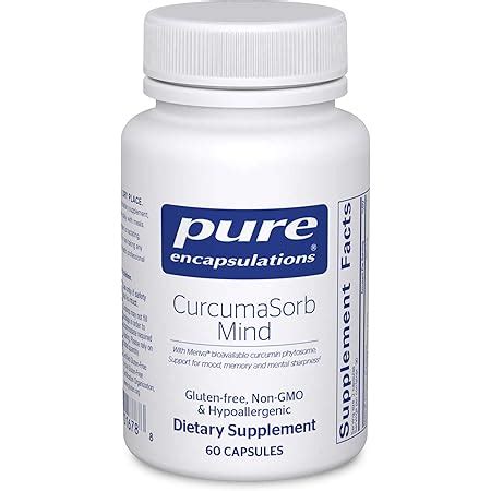 Amazon Pure Encapsulations Curcumin 500 With Bioperine