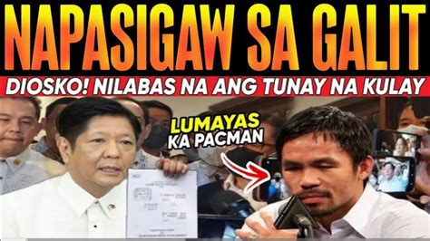 Kakapasok Lang Diosko Grabe Ang Nangyari Kay Pacquiao Walang Kawala