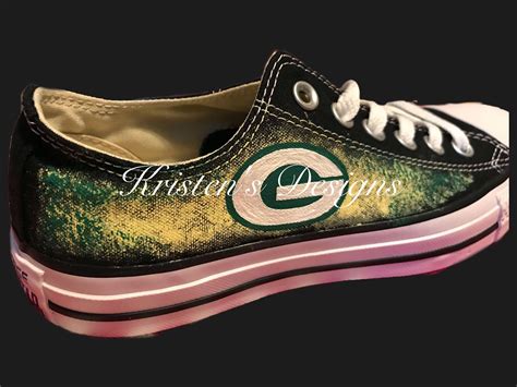 Green Bay Packers Custom Shoes | Etsy