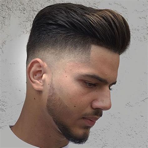 Fade Pompadour Haircut