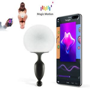 Magic Motion Bunny App Controlled Vibrating Bunny Tail Anal Lovestore