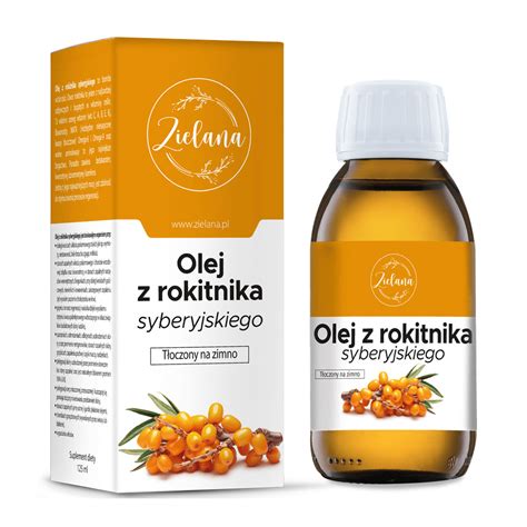 Olej Z Rokitnika 125 Ml Zielana Punkt Zielarski