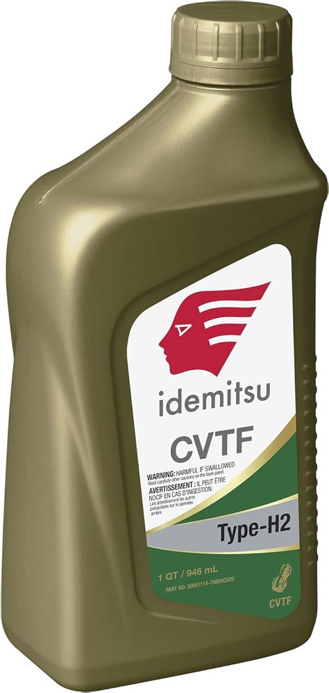 Idemitsu CVT Transmission Fluid 1 Qt HCF 2 Tipo H2 Aceite De