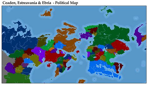 Fictional Earth Map