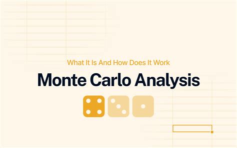 What Is Monte Carlo Analysis And How Does It Work Farseer