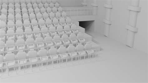 3D Model Movie Theater Interior - TurboSquid 2159605