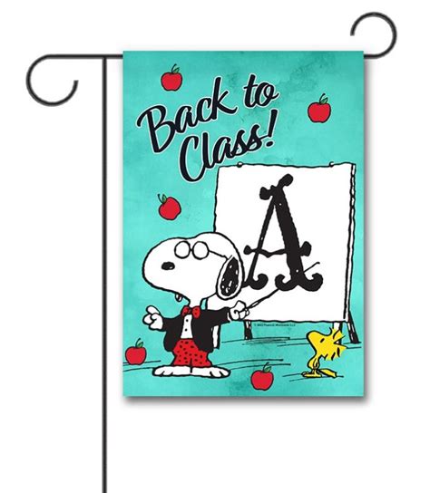 Buy Peanuts Teacher Snoopy Back To Class Garden Flag Flagology