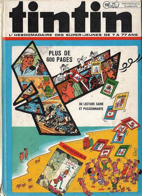 Le Journal De Tintin Album Dition Belge N Hebdos N