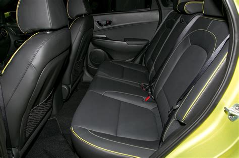 2018 Hyundai Kona Rear Interior Seats Motor Trend En Español