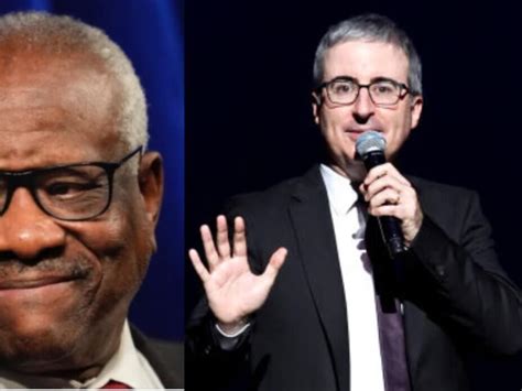 Tv Show Host John Oliver Offers Clarence Thomas 1m A Year And New Luxury Rv In Wry Attempt To