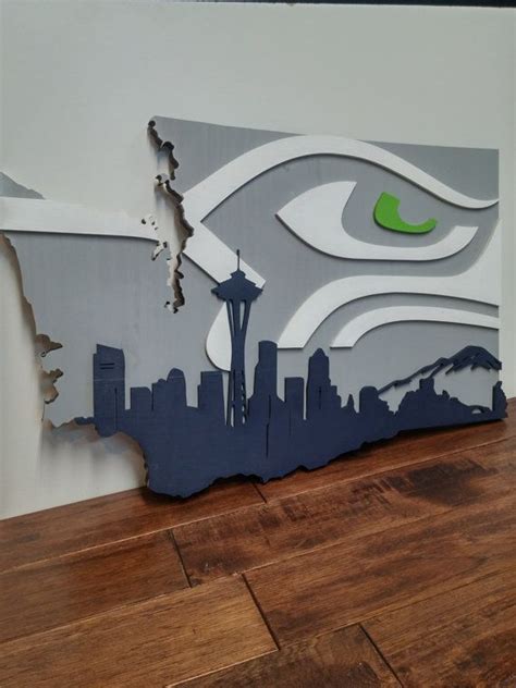 Seattle Seahawks Wood Sign Seattle Seahawks Wood Signs Seahawks