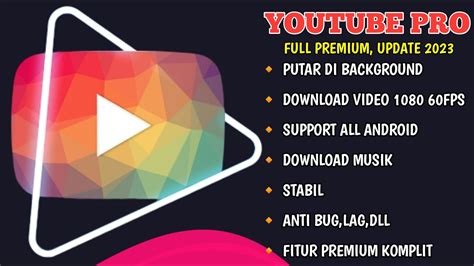 Youtube Premium Mod Apk Versi Terbaru 2023 Tanpa Iklan