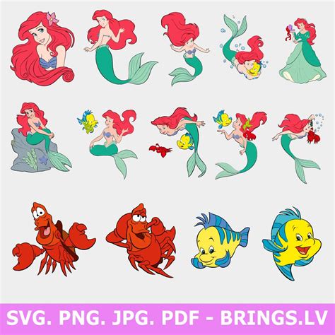 Little Mermaid Svg Ariel Svg Life In The Bubble Svg Mermaid Svg