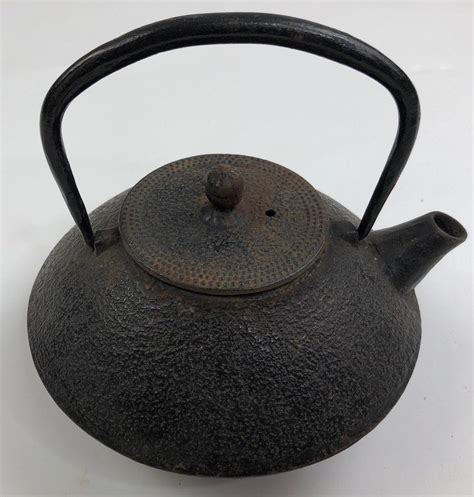 Antique Tetsubin Japanese Cast Iron Teapot Etsy Cast Iron Tea