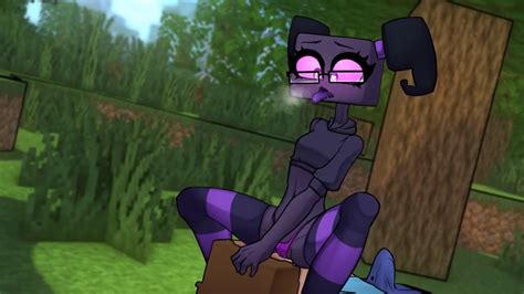 Gameplay Minecraft Horny Craft Part XIV Endergirl Pussy By