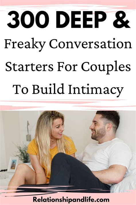 300 Conversation Starters For Couples To Build Intimacy Relationship And Life