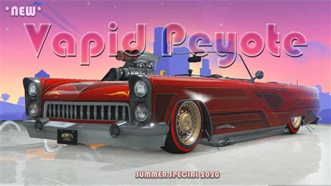 Vapid Peyote New Customization Benny S Edition Gta Online