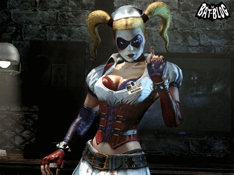 Harley Quinn In Arkham Asylum Videogame Batman Wallpaper 7340341 Fanpop