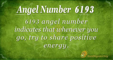 Angel Number 6193 Meaning Resilience And Creativity Sunsignsorg